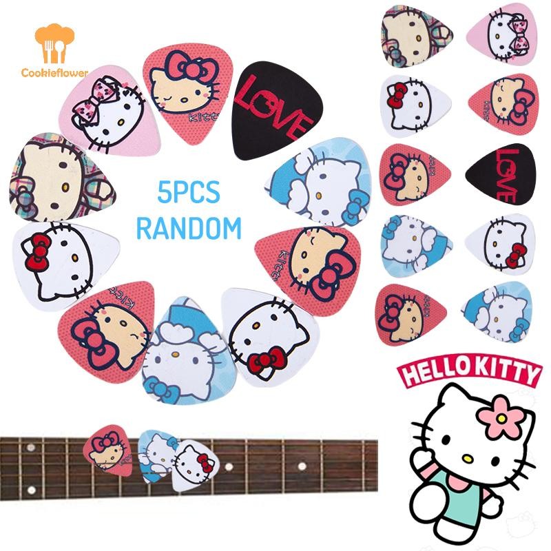 CKFR 5 ชิ้นกีตาร์ Picks การ์ตูนไฟฟ้า Smooth Bass กีตาร์อะคูสติกเครื่องมืออุปกรณ์เสริมของขวัญกีตาร์ Pick เครื่องมือใหม่
