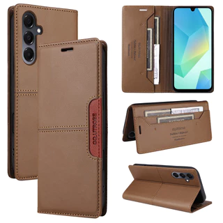 เคสซัมซุง Case for Samsung Galaxy A07 A17 A27 A37 A57 A06 A16 4G A26 A36 A56 5G A15 A35 A55 A04 A04s A14 A34 A54 A13 A23 A53 A73 เคสโทรศัพท์หนังฝาพับพร้อมช่องใส่บัตรสําหรับ Splice Color PU Leather Magnetic Flip Cover Wallet ซองมือถือ ฝาพับหนัง YG01