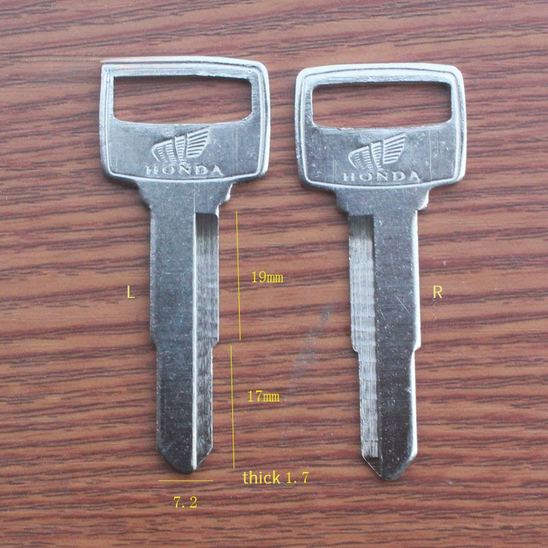Honda King single-Slot รถจักรยานยนต์ตัวอ่อนวัสดุกุญแจแม่พิมพ์กุญแจขายส่ง