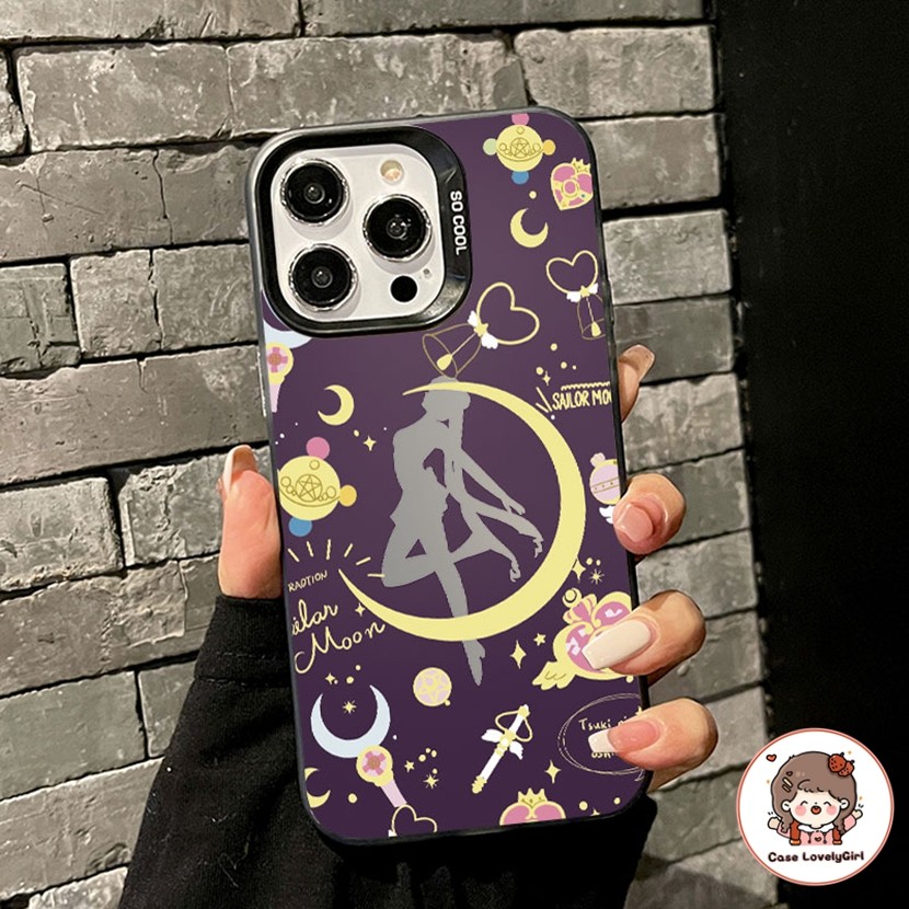 🔥ส่งจากไทย🔥เซเลอร์มูนเปลี่ยนรูป เคส IPhone 16 11 15 14 13 Pro Max XR 13 12 Pro 7 8Plus SE X Xs Max การ์ตูน Labubu - รูปที่ 4