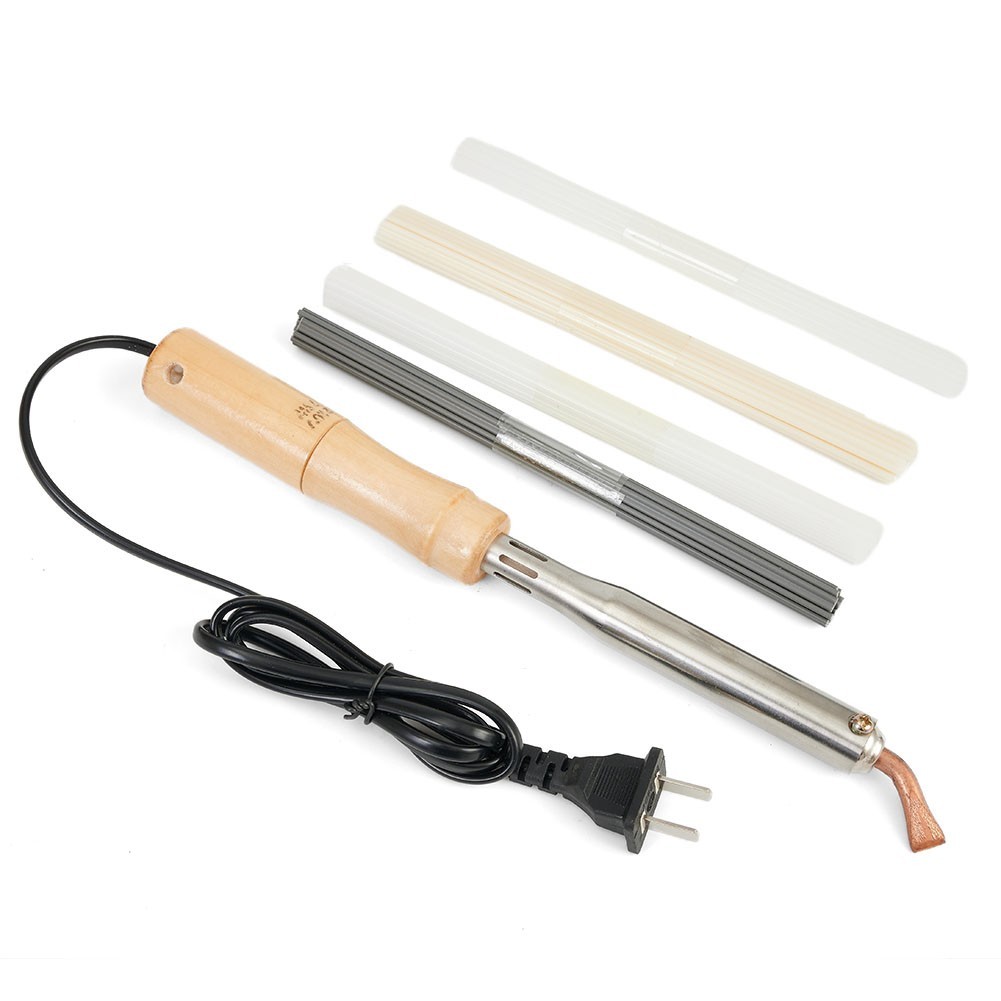 การลดราคาครั้งใหญ่ ชุดเชื่อมพลาสติกเหล็ก 75 วัตต์ TPO TEO PP Rod ตาข่าย Auto เครื่องเชื่อมซ่อมtTRSBX-TH
