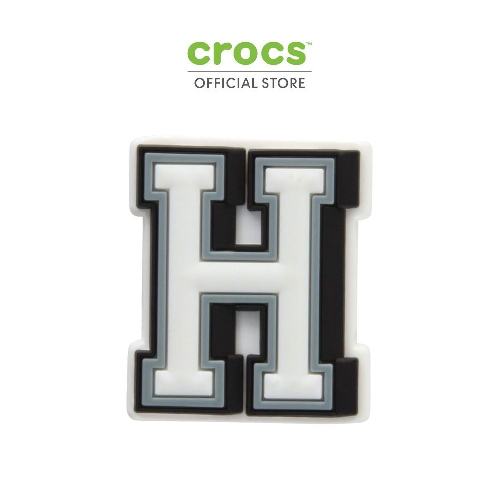 CROCS ตัวติดรองเท้า JIBBITZ LETTER H รุ่น 10007001