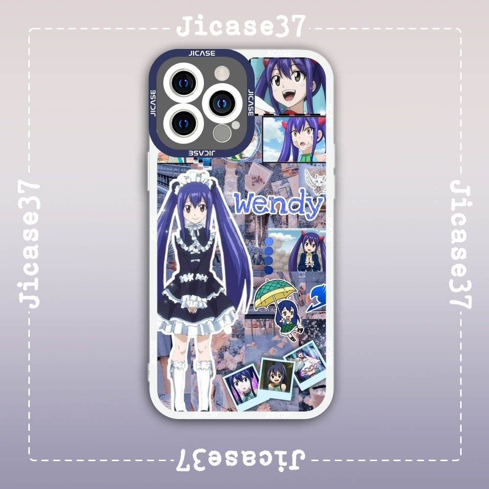 ตัวละคร Wendy Anime Fairy Tail Square Edge เคส iPhone