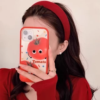 สวัสดีปีใหม่จีนผมสีแดงห่วงหัวห่วงคาดศีรษะกว้าง ชม. หูฟัง