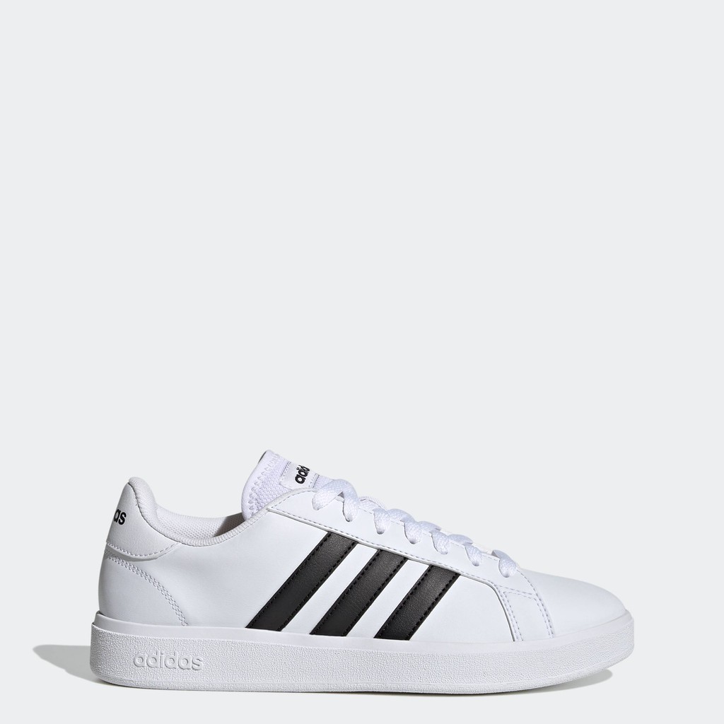 adidas ไลฟ์สไตล์ รองเท้าลำลอง Grand Court TD Lifestyle Court ผู้หญิง สีขาว GW9261