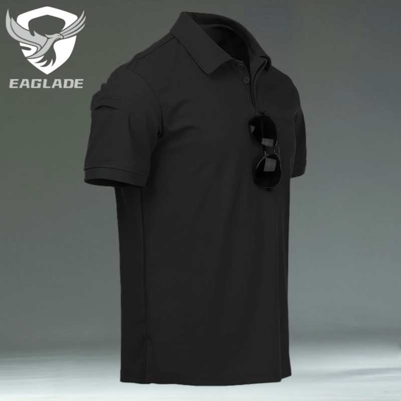 โปโลยุทธวิธี Eaglade สําหรับผู้ชาย IXP สีดํา A01