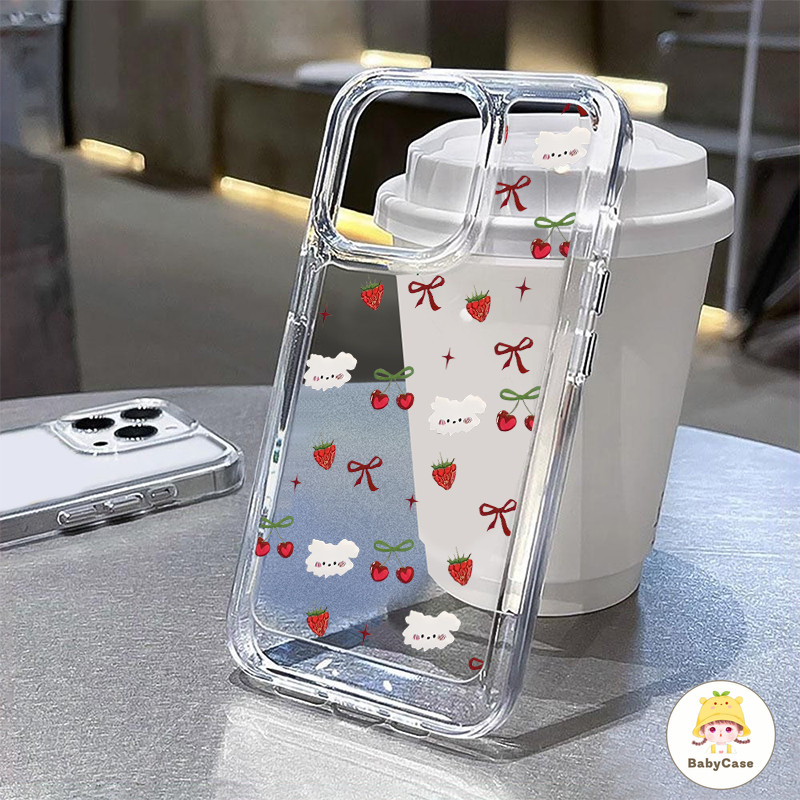 เคส Redmi Note 13 12 10 9 8 11 Pro Max Redmi 13C 12C 12 9C 10 10C 9A 9 A1 9T Poco C65 C55 M3 X5 X6 ปกอ่อนเชอร์รี่หวาน
