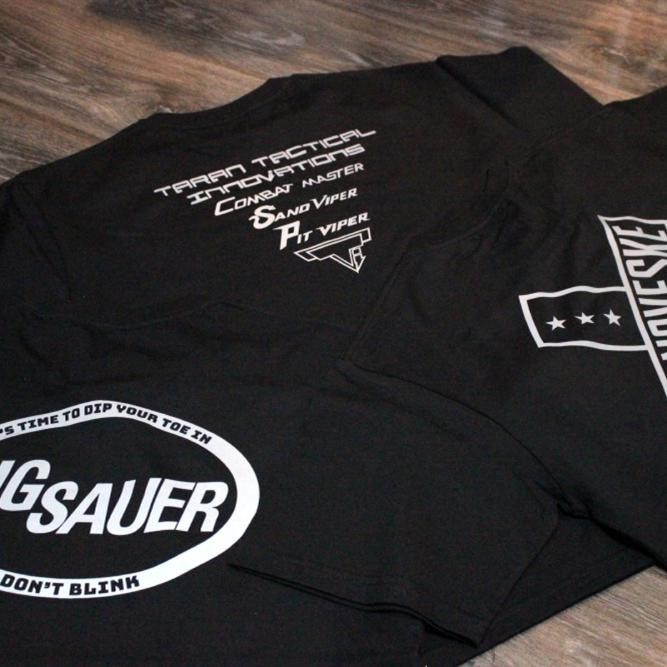 Taran Tactical/SigSauer/Noveske army fans 100% Premium Cotto แขนสั้นผู้ชายขนาดบวกเสื้อยืด