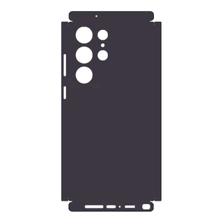 Plain Vivid สีผิวสําหรับ Samsung Galaxy S24 S23 S22 S25 S26 Ultra A52 A52S A54 A55 A56 5G ด้านหลังป้องกันฟิล์มสติกเกอร์เคลือบ