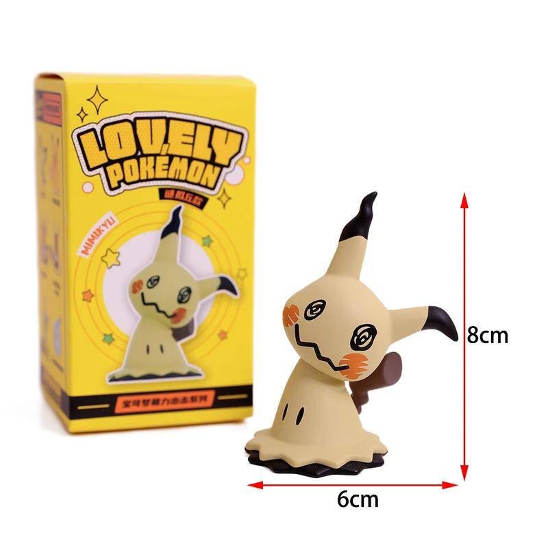 Original Pokemon Kawaii Pikachu Raichu Mimikyu Togedemaru Pichu Action Figure ของเล่นของขวัญ