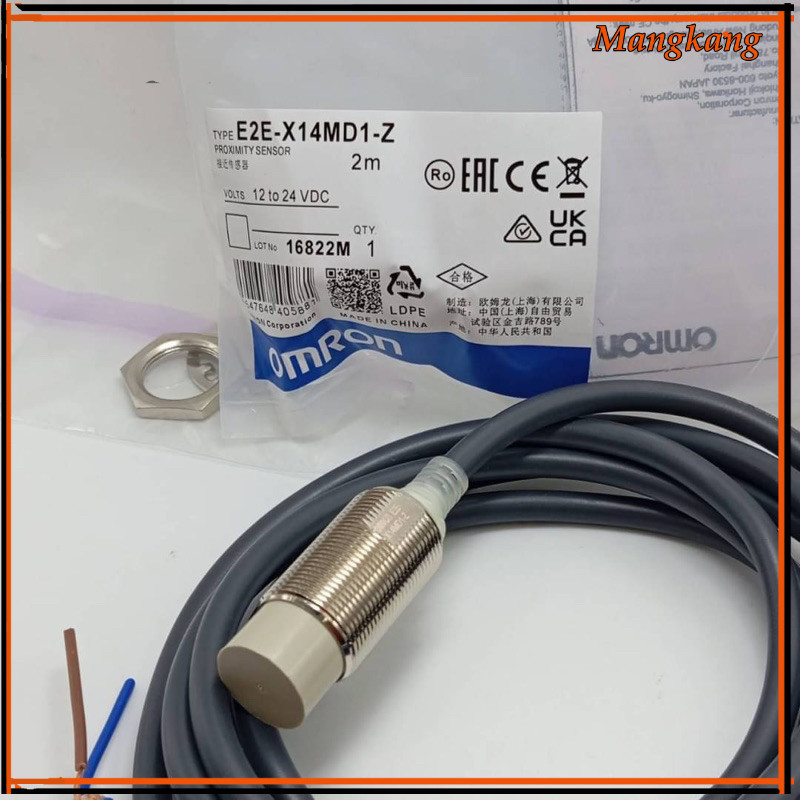 ของใหม่! E2E-X14MD1-Z  2สาย  พร้อมส่ง หัว16mm ออกบิลได้ จากไทย