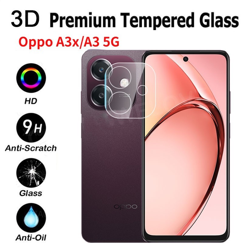 [ส่งจากไทย] ฟิล์มกระจก เลนส์กล้อง สำหรับ OPPO A3X A3 X 2024 ฟิล์มเลนส์กล้องกันกระแทก