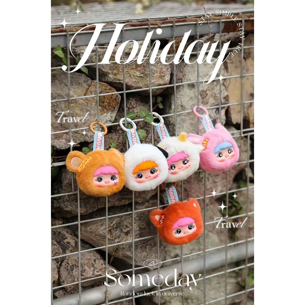 【พร้อมส่ง】Baby three YAYA V1 yaya กล่องสุ่ม yaya ตุ๊กตา yaya พวงกุญแจ yaya Little Naughty Series Plu