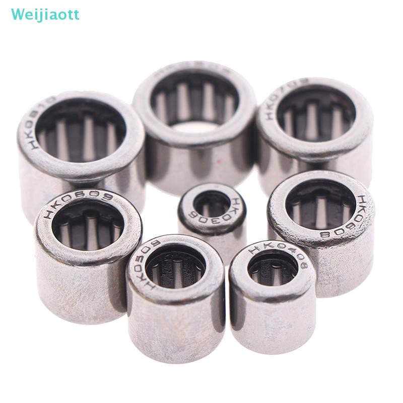 Weijiaott 5 ชิ้น HK Series แบริ่ง HK0306 HK0608 HK0810 Drawn Cup Roller Bearing AO