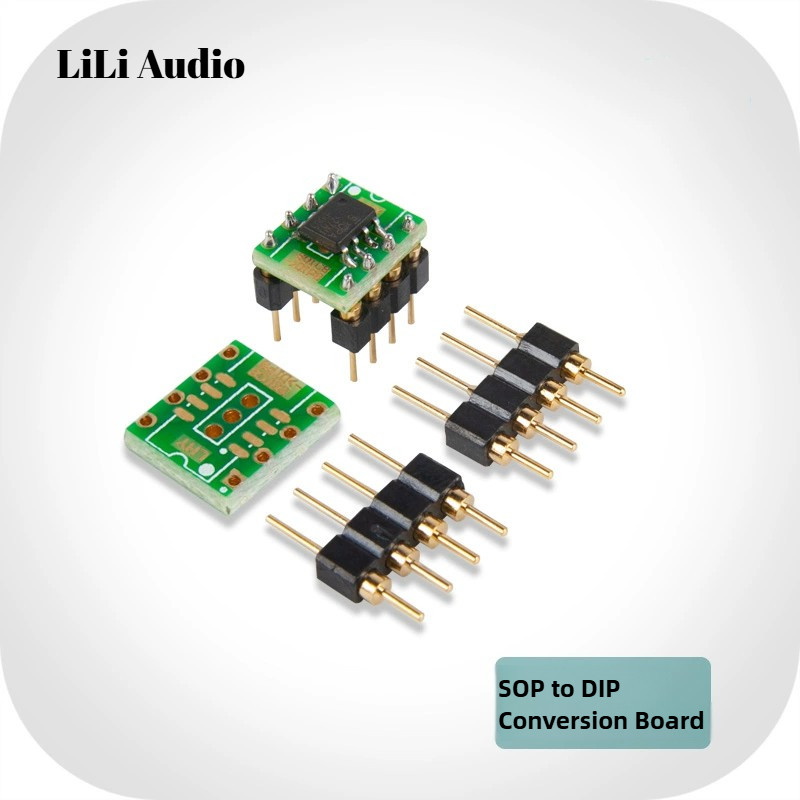 Sop To DIP เครื่องขยายเสียง Conversion Board PCB DIP-8 สําหรับ Hifi Audio DIY เครื่องขยายเสียงลําโพงหูฟัง