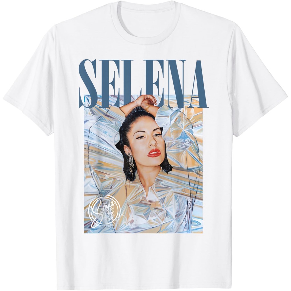 Selena Quintanilla - Selena Metallic Portrait T-Shirt