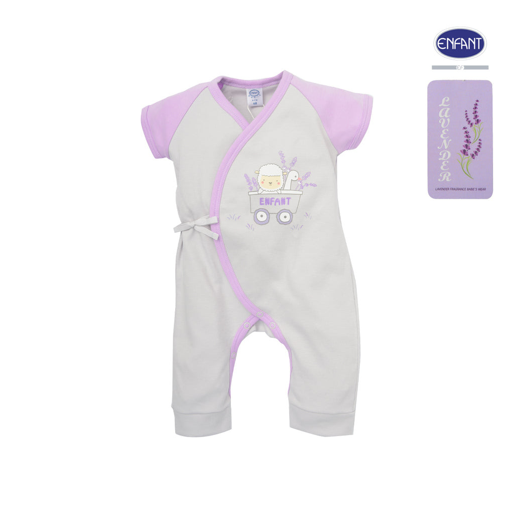 Enfant  ชุดบอดี้สูทแขนสั้น ลาเวนเดอร์ ED8ZR9