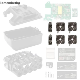 Kamembetbg นิกเกิลแผ่นแพ็คเครื่องมือไฟฟ้า 18650 Li-Ion Cell Connector BL1830 สําหรับ 18V Li-Ion แบตเตอรี่กล่อง LXT BL1860 TH