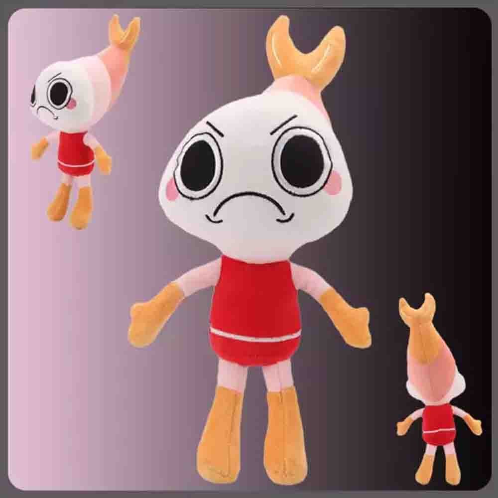 Dandy's World Game Plush Shrimpo Figure Plush Toy Stuffed Doll