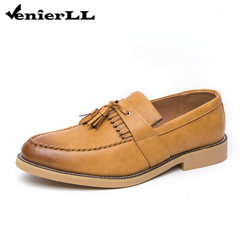 บุรุษรองเท้ารองเท้าไม่มีส้นคลาสสิกหนังธุรกิจชุด Loafer อย่างเป็นทางการบน Penny Loafer รองเท้า