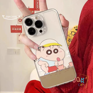 เคส ชินจัง TPU สำหรับ Vivo Y91 Y91C Y21 Y30i Y20i Y35 Y17S Y15s Y21s Y51 Y11 Y31 Y17 Y15 Y12 กรณีป้องกันโปร่งใส
