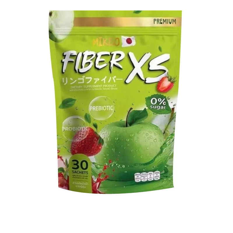 MIKEO Fiber xs มิเกว  1ห่อ มี 30 ซอง
