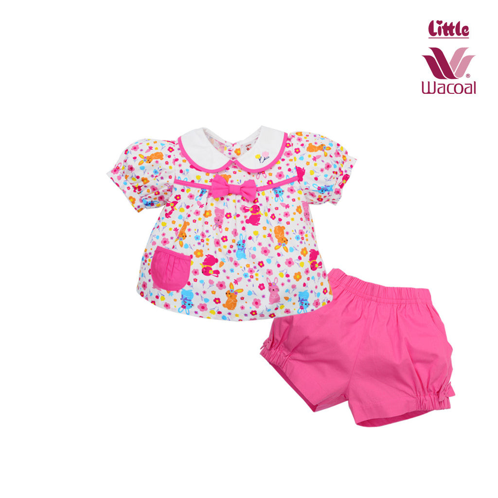 Little Wacoal طقم أطفال قميص وبنطلون (6 أشهر - 8 سنوات) — صورة 5