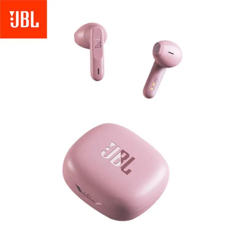 Jbl Wave 300 TWS หูฟังบลูทูธไร้สายที่แท้จริงหูฟังชนิดใส่ในหูหูฟังน้ําหนักเบาพร้อมไมโครโฟนเคสชาร์จ Pigfly