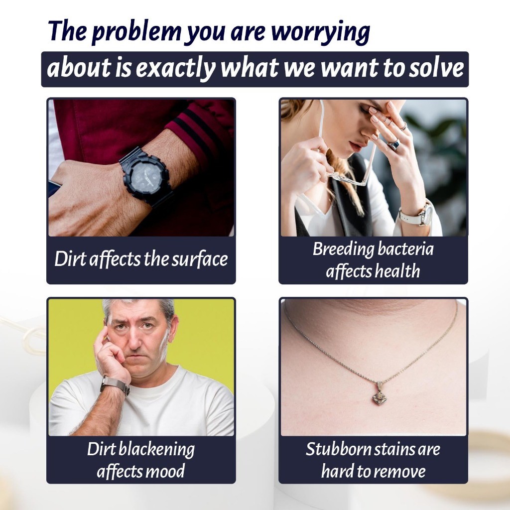 น้ำยาล้างเครื่องประดับ น้ำยาล้างเพชร น้ำยาทำความสะอาดเครื่องประดับ ไม่ทำร้ายเครื่องประดั - รูปที่ 6