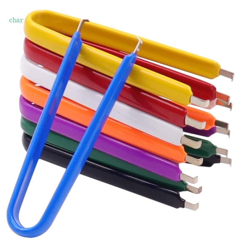 Char เครื่องมือบํารุงรักษาคีย์บอร์ดแบบกลไกอเนกประสงค์น้ําหนักเบา IC Chip Remover คลิปสวิตช์รูปตัว U สําหรับตัวดึงกุญแจ