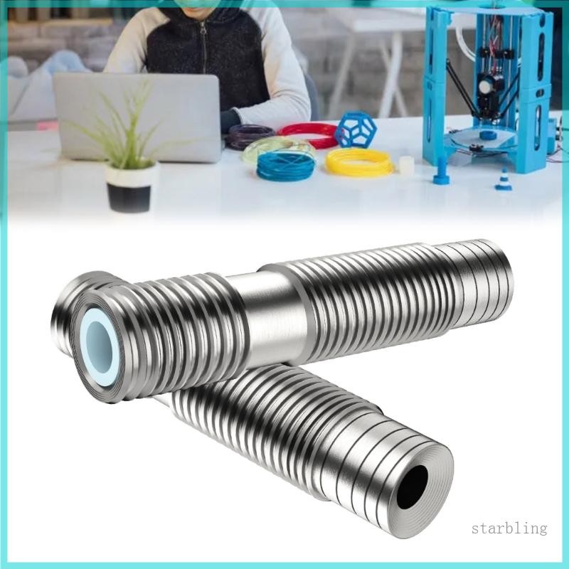 Star อัพเกรดสแตนเลส Heatbreak 3D ชิ้นส่วนเครื่องพิมพ์สําหรับ KP3S KP3SPro KP3SProS1 6x30 มม.คอ 1 2 3