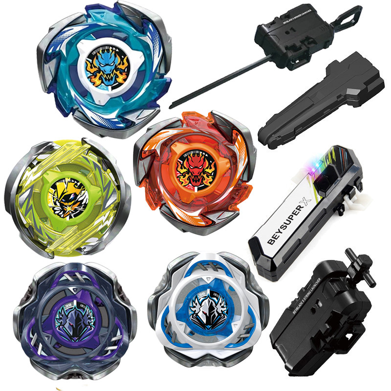 Beyblade X CX-01 Dran Brave CX-02 Wizard Arc CX-03 Perseus Dark เดี่ยว Beyblade Burst พร้อม Launcher