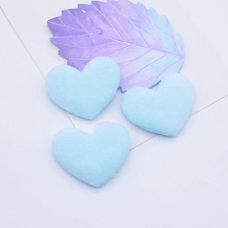 24 ชิ้น 4 * 3.2 ซม.สองด้านหนังนิ่มตุ๊กตาหัวใจ Appliques สําหรับ DIY Headwear กิ๊บติดผมตกแต่งเสื้อผ้าหมวกกางเกงขายาวเย็บแพทช์ - รูปที่ 4