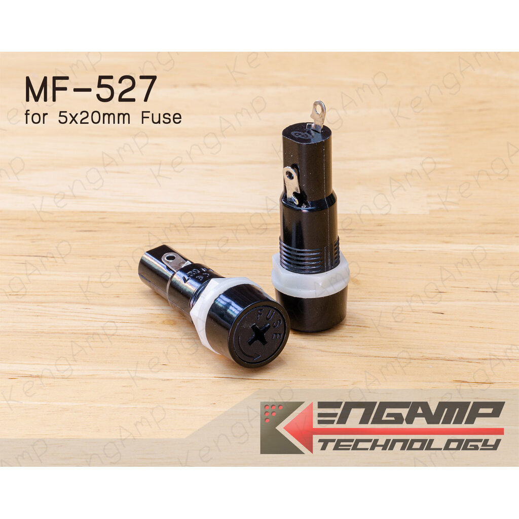 (1ตัว) MF-527 Fuse Holder กระบอกฟิวส์สำหรับฟิวส์ 5x20mm