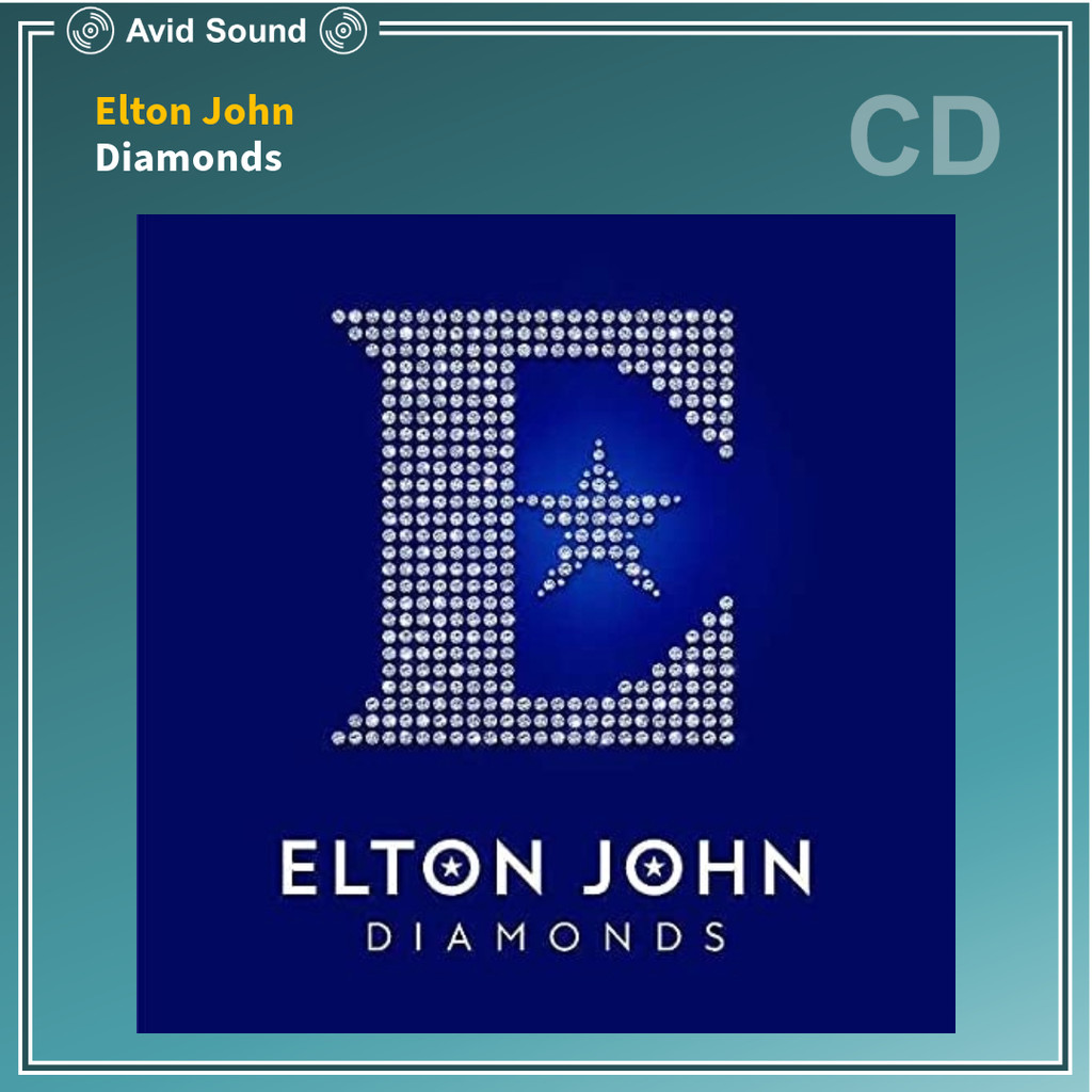 CD แผ่นซีดี Elton John Diamonds ใหม่ ซีล Elton John CD