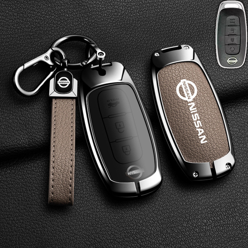 เคสกุญแจรีโมทรถยนต์ 2 3 4 ปุ่ม สําหรับ Nissan serena c28 X-trail T33 Qashqai J12 Teana Almera Altima