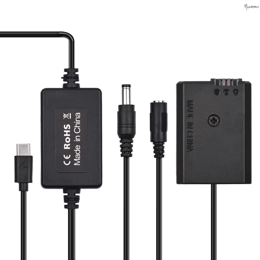 Pd USB Type-C สําหรับ NP-FW50 Dummy แบตเตอรี่ DC Coupler สําหรับ A7S2 A7S A7 II R RII A7M2 แบตเตอรี่