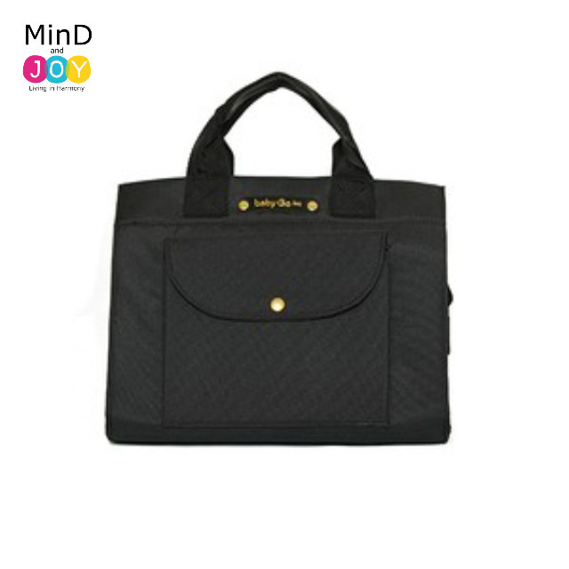 Babygo Inc Zoey Mini Diaper Bag - สีดํา
