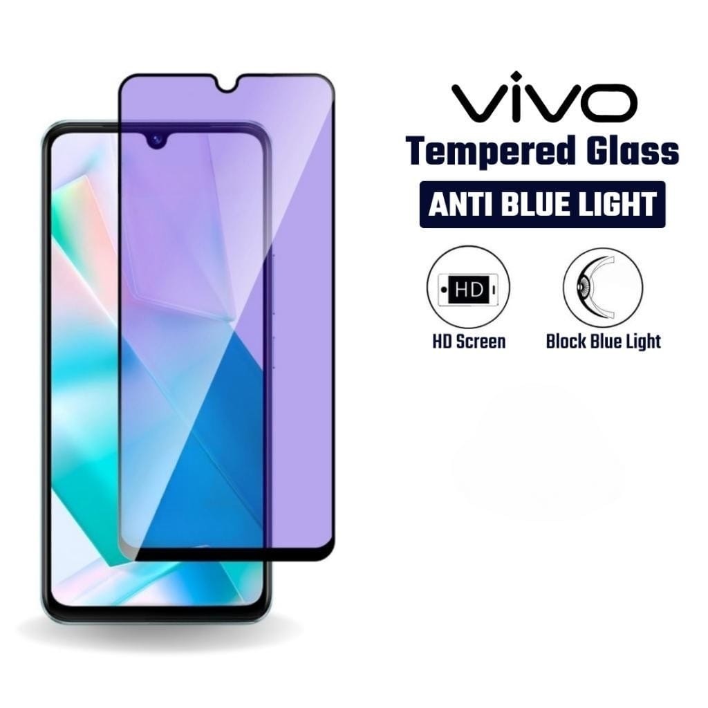 ป้องกันแสงสีฟ้า Vivo X21 X23 X27 X27 Pro X30 X30 Pro Z1 Z1i Z1x Z1 Pro Z3 Z3x Z5 Z5 Z5x กระจกนิรภัย