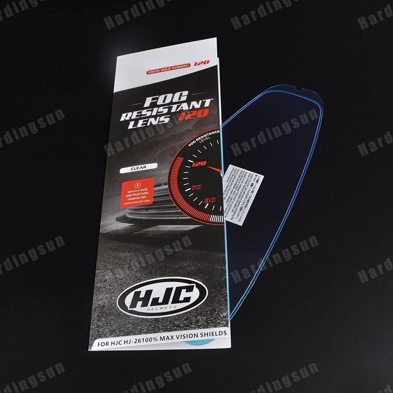 HJC Anti Fog HJC หมวกกันน็อครถจักรยานยนต์ Visor ฟิล์มป้องกันหมอกสําหรับHJC I70 HJC C70 HJC RPHA 11