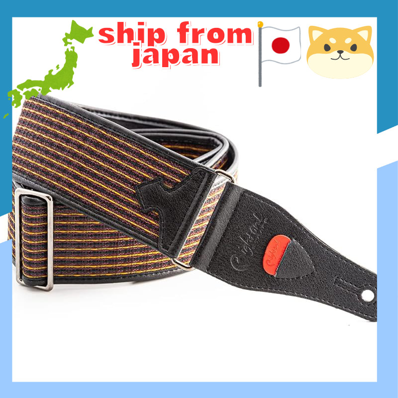 RightOn! STRAPS Guitar Strap, Width 6cm, Length 95 - 150cm Oxblood II Unique [Authorized Domestic Pr