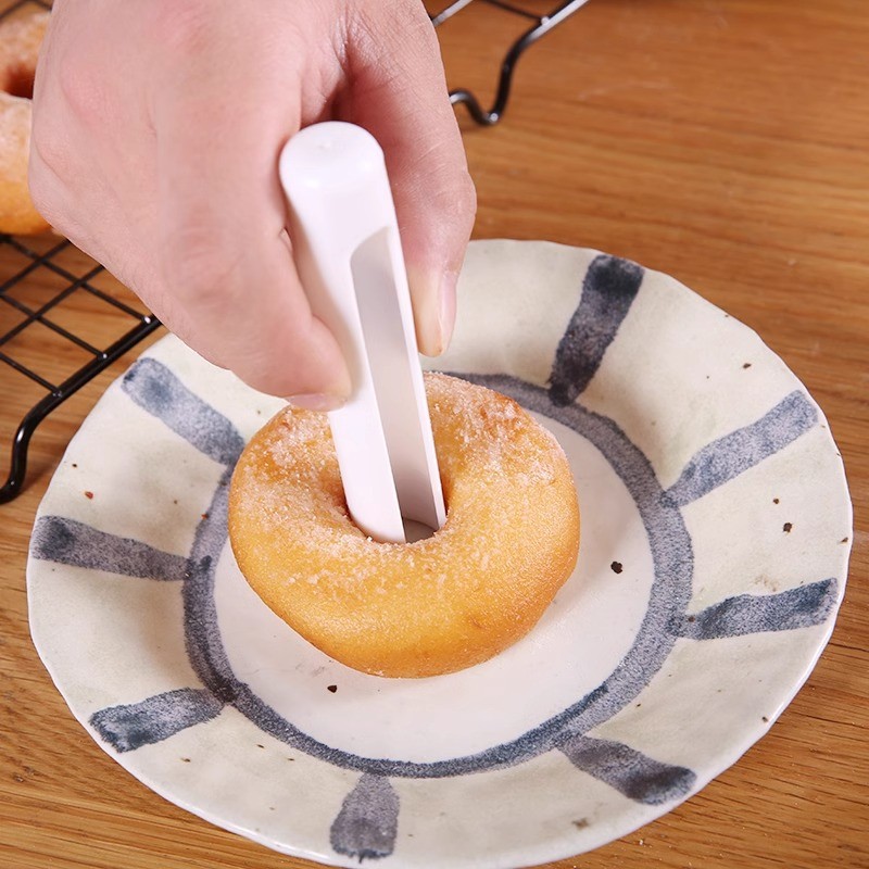 Donut tool ชุดกดแป้งโดนัท พิมพ์กดโดนัท พลาสติก พร้อมไม้คีบ วัสดุเกรดอาหาร ปลอดภัย #AK-0007 - รูปที่ 7