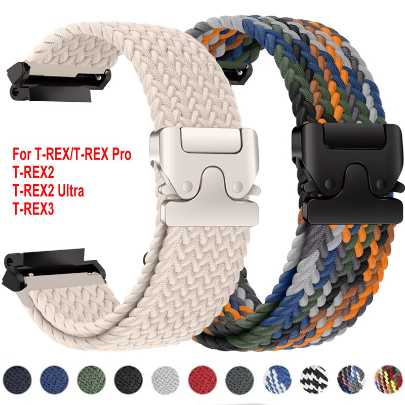 สไตล์ร่มชูชีพสําหรับ Huami Amazfit T-Rex 3 2Ultra สมาร์ทสายนาฬิกาสร้อยข้อมือกีฬาสําหรับ Xiaomi Amazfit T-Rex/T Rex Pro Correa