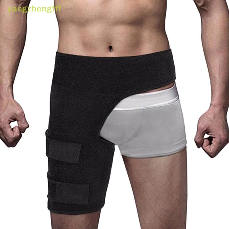 [yangzhengfff] เข็มขัดพยุงสะโพก Groin Support Sciatica บรรเทาอาการปวดต้นขาสายรัดการบีบอัดข้อต่อรั้งขาหนีบข้ออักเสบสะโพกเข็มขัดป้องกัน [ใหม่]