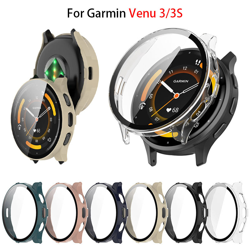 Hard-shell ฟิล์มกันรอยหน้าจอสําหรับ Garmin Venu 3 45 มม. Venu3s 41 มม.