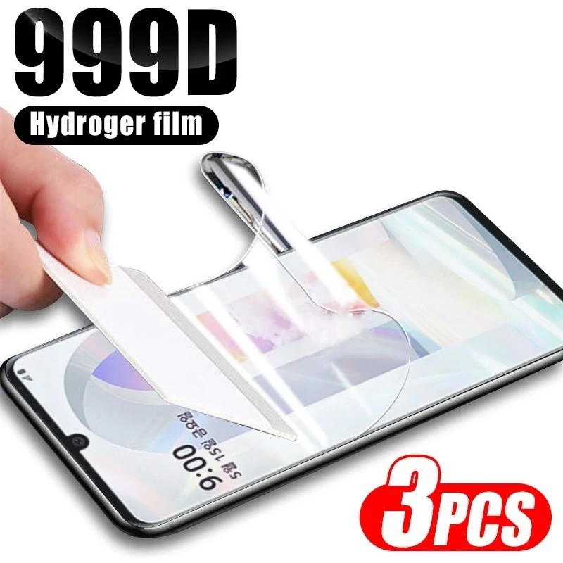 3Pcs Hydrogel Soft Film สําหรับ Vivo V60 V50e V50 Lite 5G 4G Anti Blue Light โทรศัพท์ป้องกันหน้าจอสํ