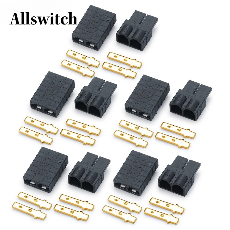 5/2 ชิ้น TRX Connector ชายหญิงปลั๊กสําหรับ RC TRX Lipo / NiMh แบตเตอรี่มอเตอร์ ESC แบบไม่มีแปรง