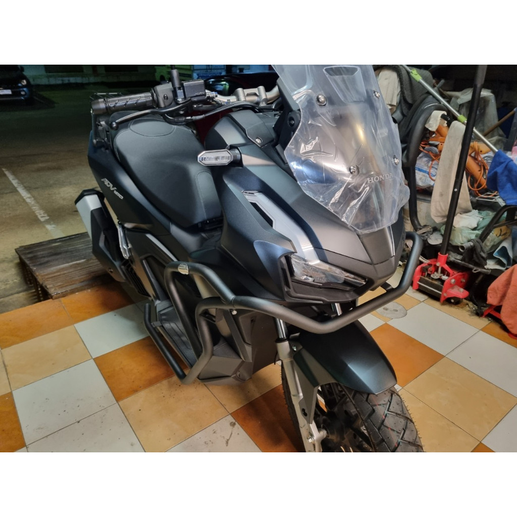 แคสบาร์ กันล้ม  Crash Bar SSS HONDA ADV 160 V.2 ตัวใหญ่ ตรงรุ่น พร้อมน็อตและบูทรอง ติดตั้งง่าย