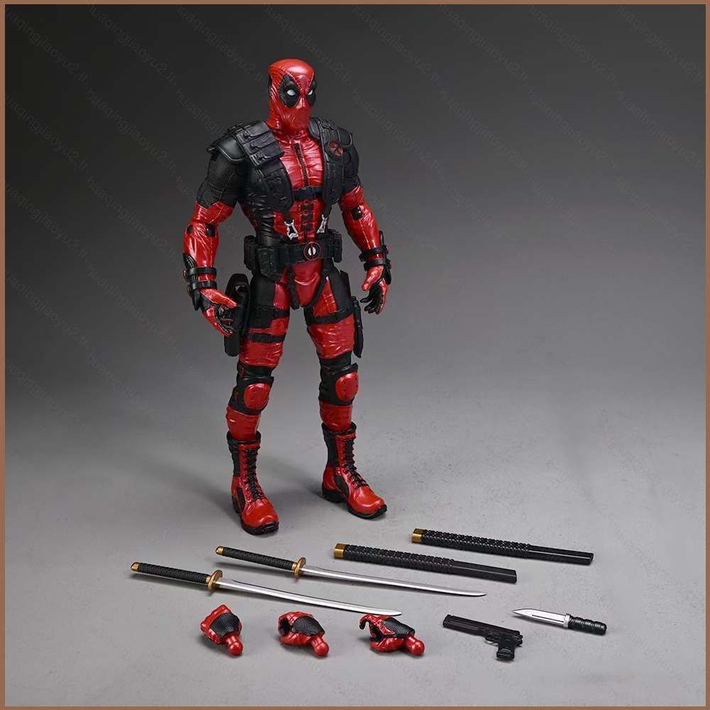 X-men Deadpool Action Figure Marvel Amazing Yamaguchi ตุ๊กตาของเล่นสําหรับของขวัญเด็กคอลเลกชันเครื่อ