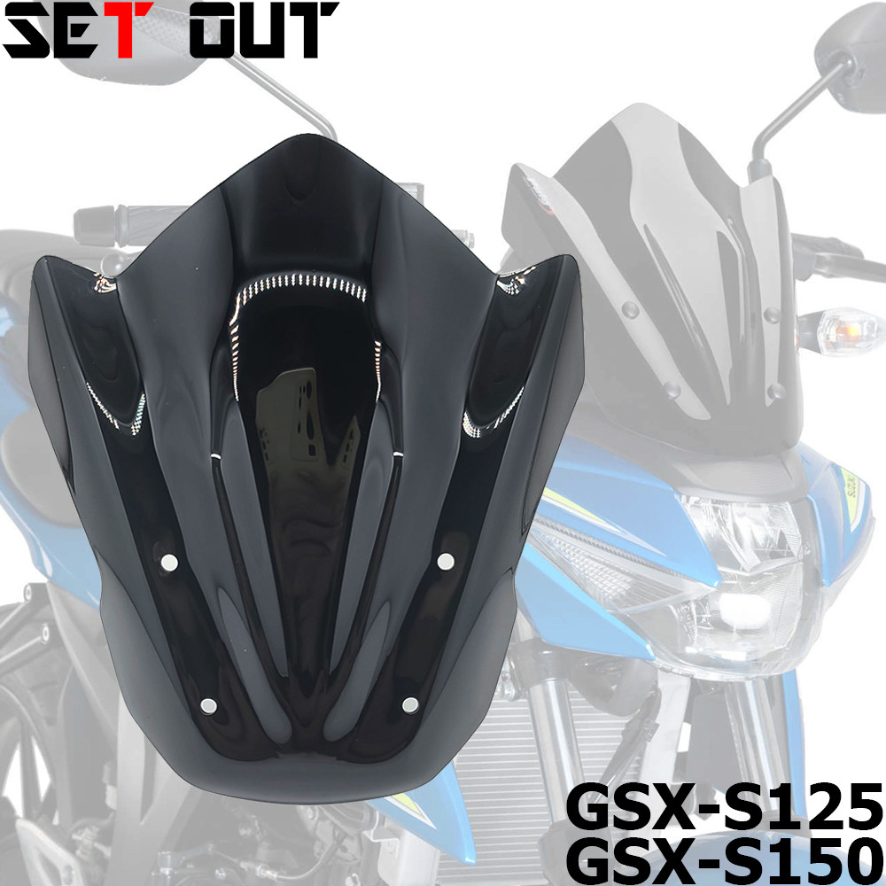 สําหรับ SUZUKI GSX-S125 GSX-S150 2017-2022 GSXS125 GSXS150 17-22 อุปกรณ์เสริมรถจักรยานยนต์กีฬา Visor